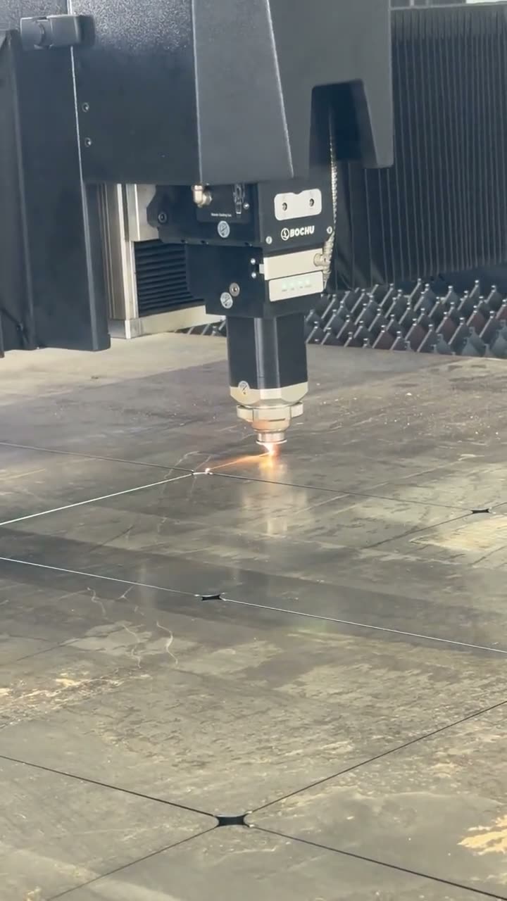 CNC tube laser cutting in our Odessa shop